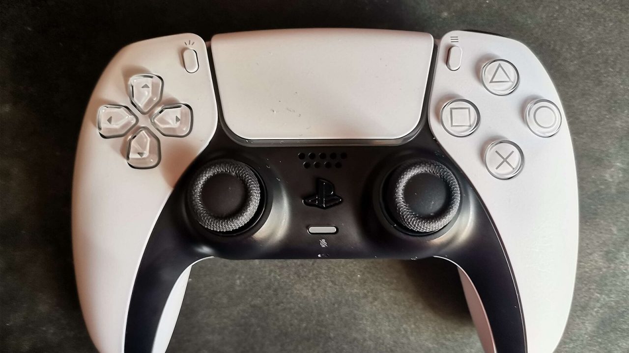 White PlayStation 5 DualSense wireless controller